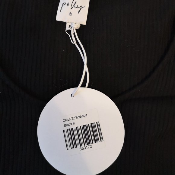 NWT Princess Polly Catch 22 Ribbed Bodysuit - Picture 5 of 5